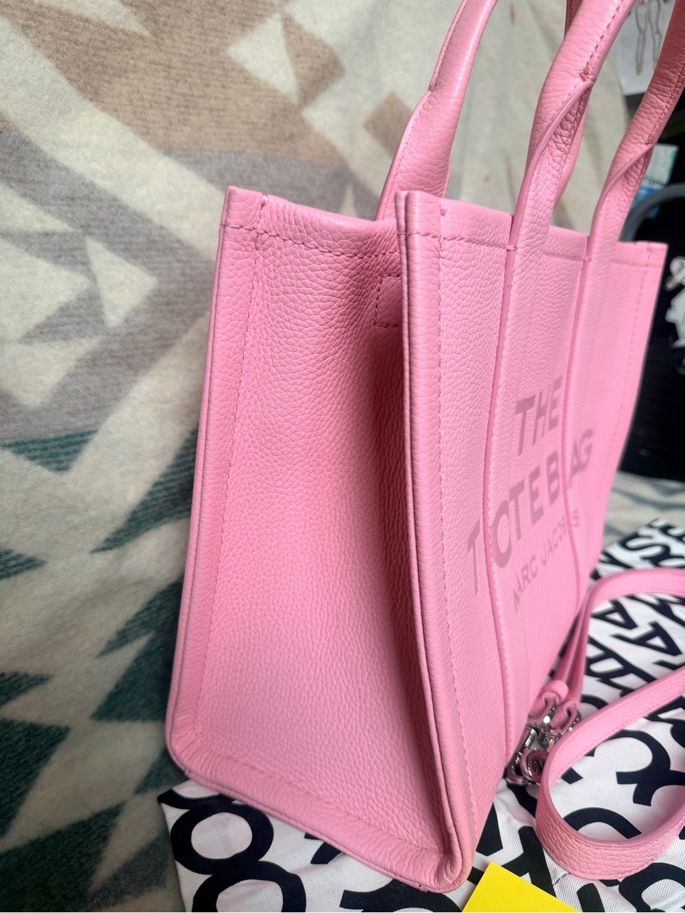 Marc Jacobs Ribbon Pink The Tote Bag (Medium) - Picture 8 of 9